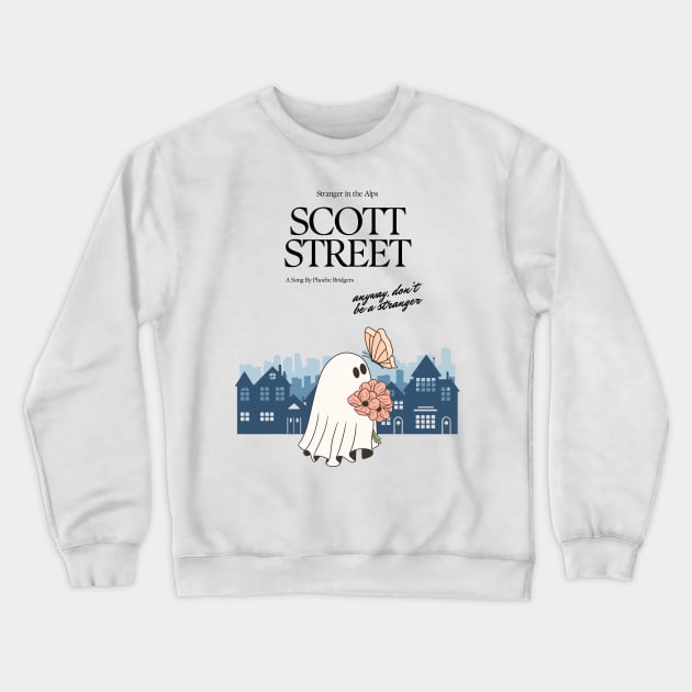 Scott Street Song - Phoebe Bridgers Merch Crewneck Sweatshirt by aplinsky